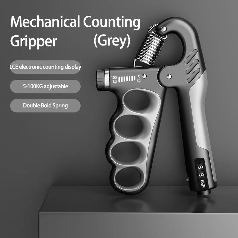 5-60/100/150kg Grip Strength Gym Wrist Expander Hand Strengthener Adjustable Muscle Recovery Fitness Hand Strength Exercise